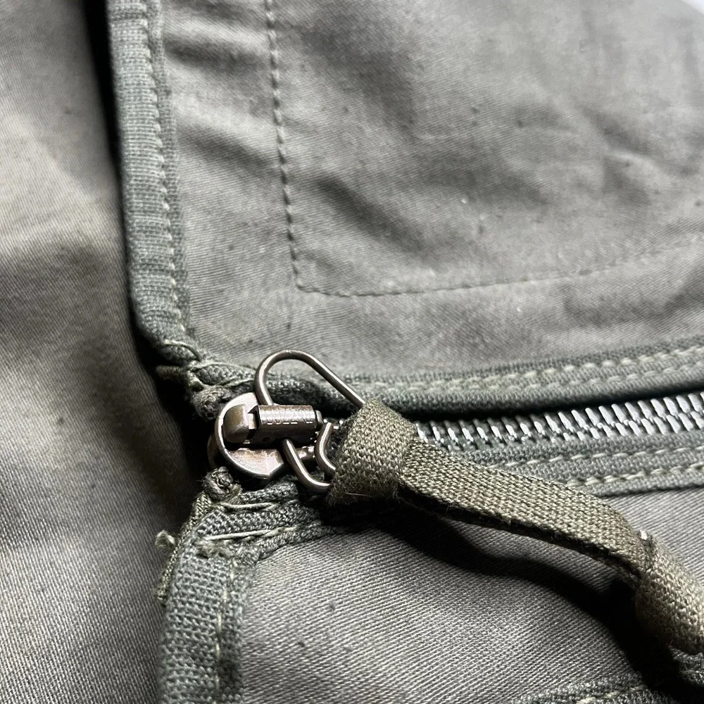 Vintage Military Olive Drab‎ Canvas Duffel Bag Equipment Carrier Utility Gear